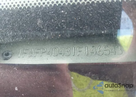 2001 Ford Mustang из США, поврежденный, VIN 1FAFP40431F146543